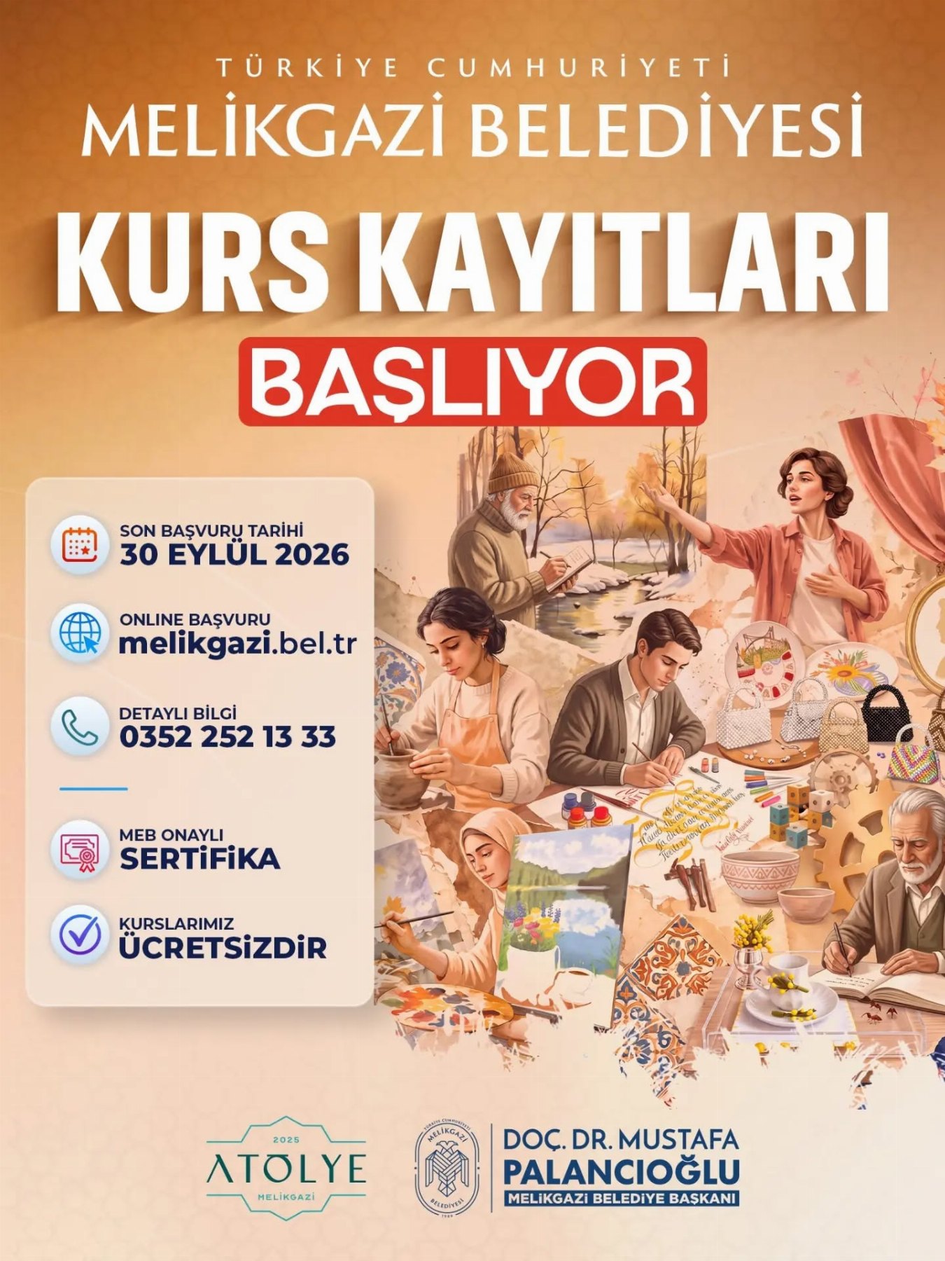 Kurs Kayıtları Başlıyor