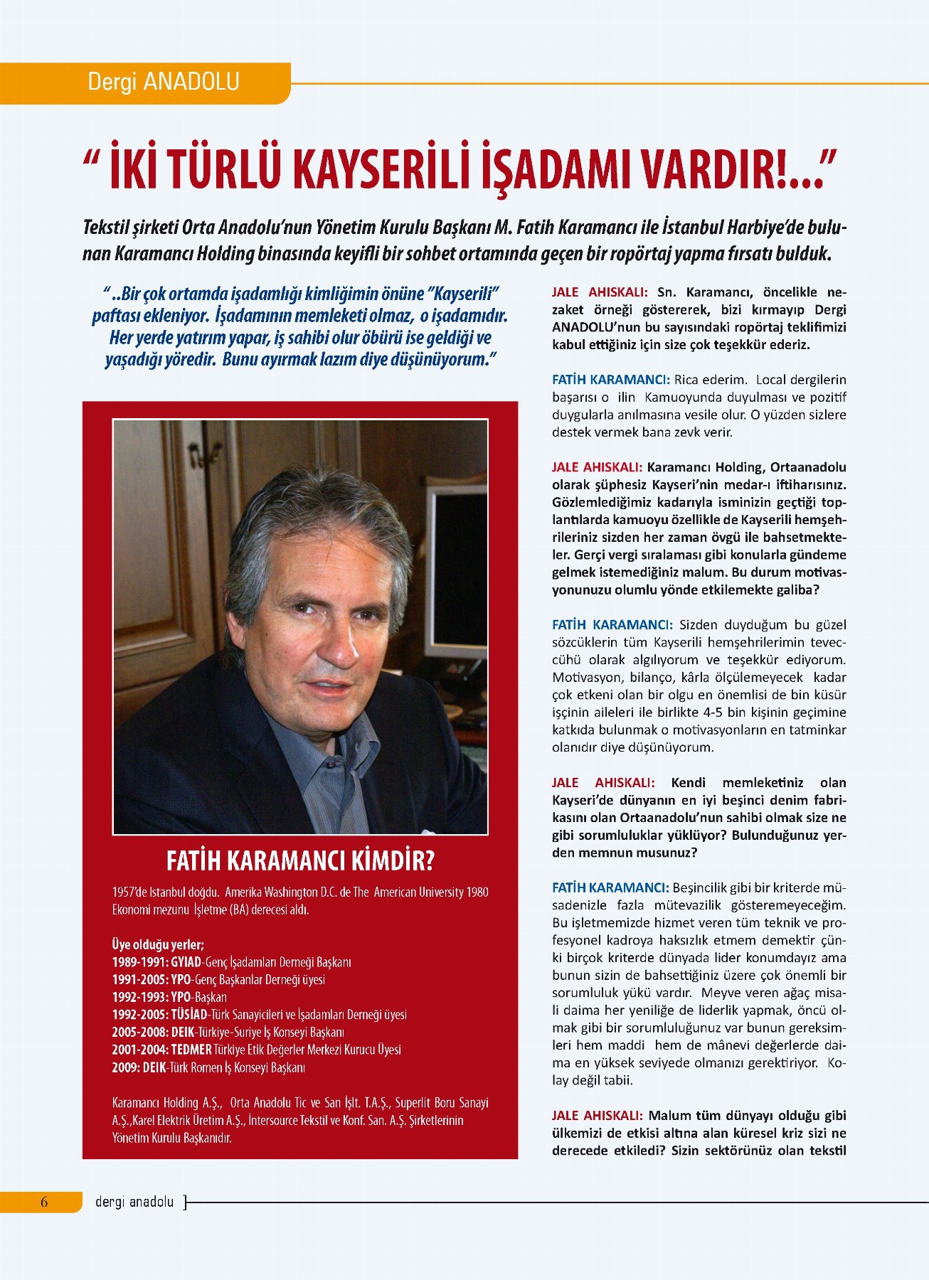 Fatih KARAMANCI